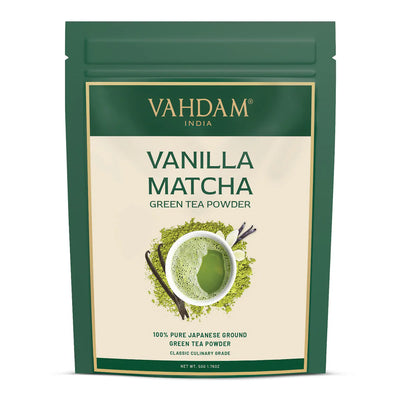 Vadham Authentic Matcha Green Tea with Vanilla