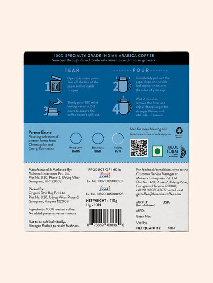 Blue Tokai - Vienna Roast Pack 10
