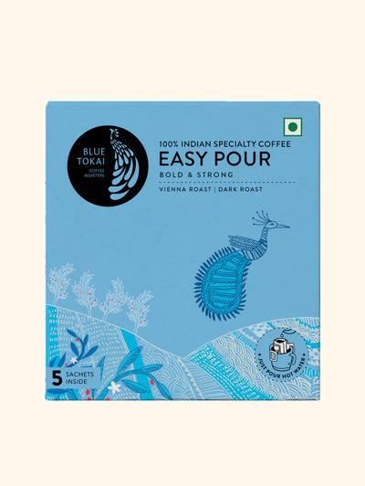 Blue Tokai - Easy Pour 5 Sachets Bold & Strong Vienna