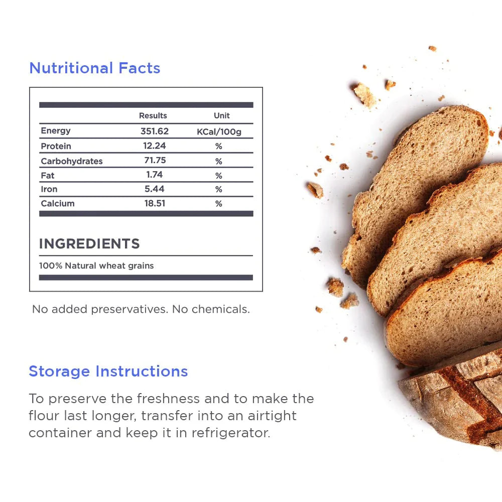Raw Himalayas- Whole Wheat Bread Flour