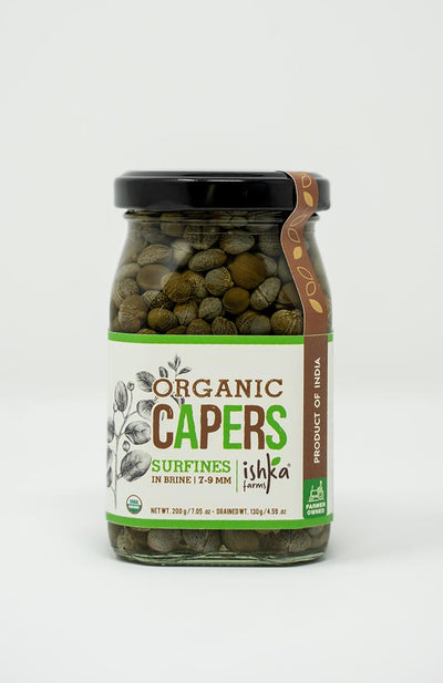 Ishka Farm - Organic Caper Surfines 7-9mm