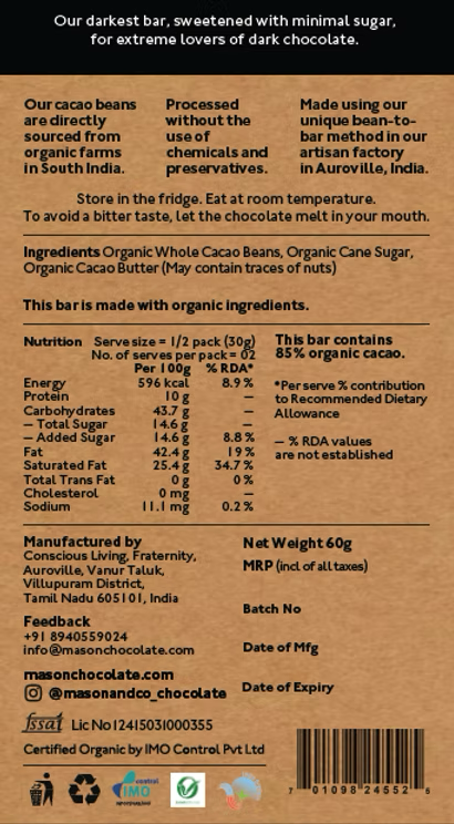 Mason & Co. - Intense 60g