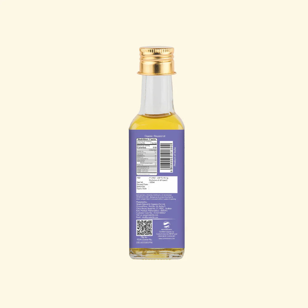 Praakritik C/P Flaxseed Oil 100ml