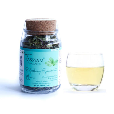 Tassyam Organic- Refreshing Spearmint 15g