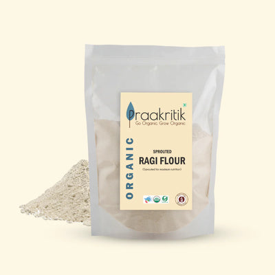 Praakritik Sprouted Ragi Flour 500g