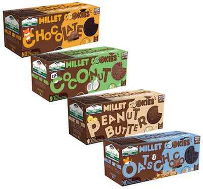 Tummy Friendly Assorted Pack - 4 Varieties Cookies