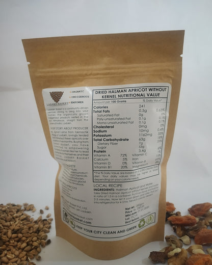 Ladakh Basket - Halman Apricot Without Kernel 200g